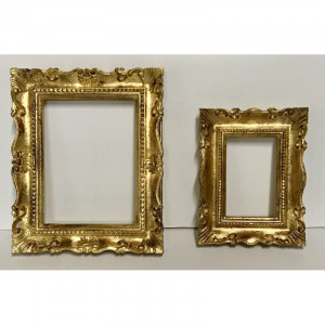 Cornice Francesina - foglia oro