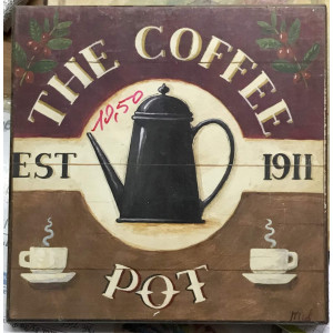 Stampa su legno- caffè