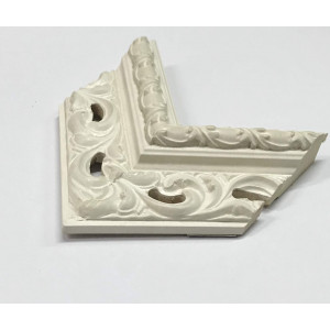 Cornice lavorata avorio