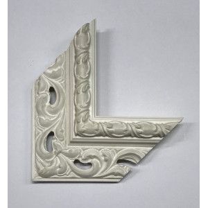 Cornice lavorata avorio