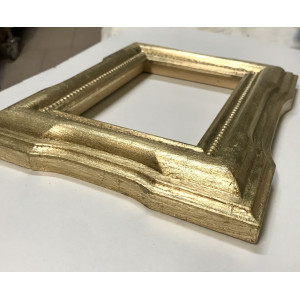 Cornice oro foglia
