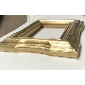 Cornice oro foglia