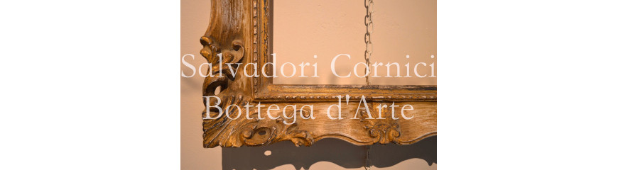 Cornici lavorate stile '900 / oro foglia