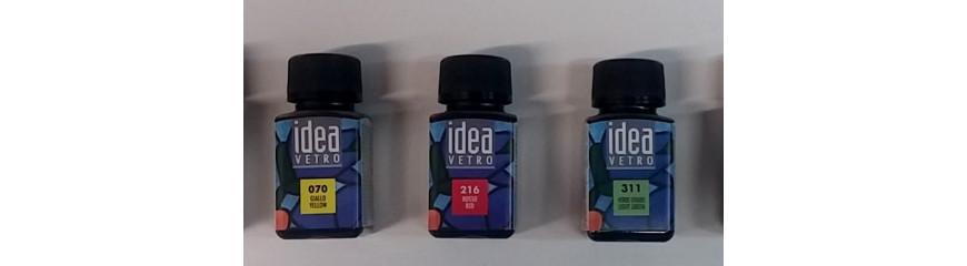 Idea vetro - stoffa - metallo