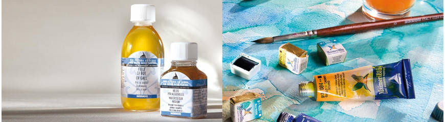 Prodotti ausiliari per acquerello